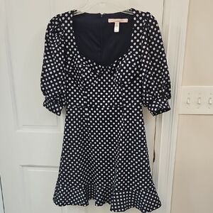 Hutch Flowet Polka Dot Dress